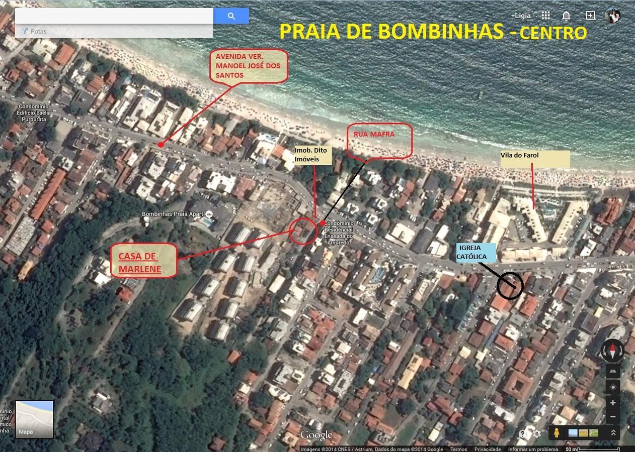Casa De 2 Quartos No Centro De Bombinhas Kültér fotó